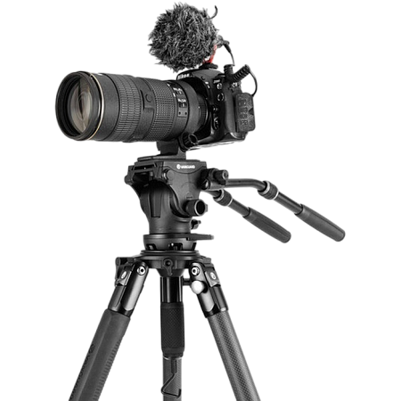 Штатив для видеокамер Vanguard ALTA PRO 3VRL 303AV20, Видеоголовка, Чёрный