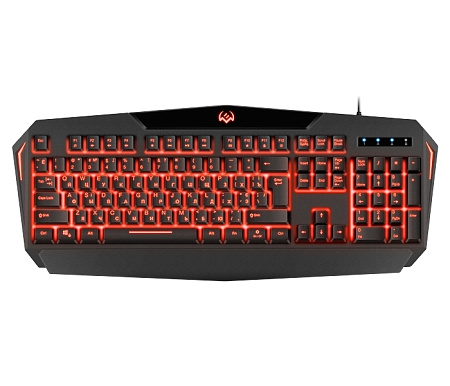 Gaming Keyboard & Mouse & Mouse Pad & Headset SVEN GS-4300, Black, USB/3.5mm