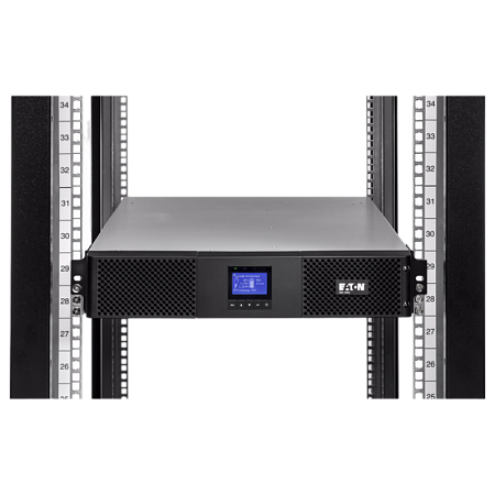 UPS Eaton 9SX1000IR 1000VA/900W Rack 2U,Online,LCD,AVR,USB,RS232,Com.slot,6*C13,Ext.batt.opt