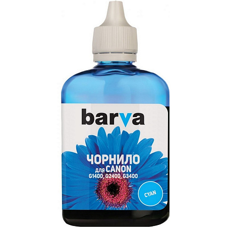 Ink Barva for G series Canon Cyan (GI-490 C) 180gr (G490-504) Ink Barva for G series Canon Cyan (GI-490 C) 180gr (G490-504)