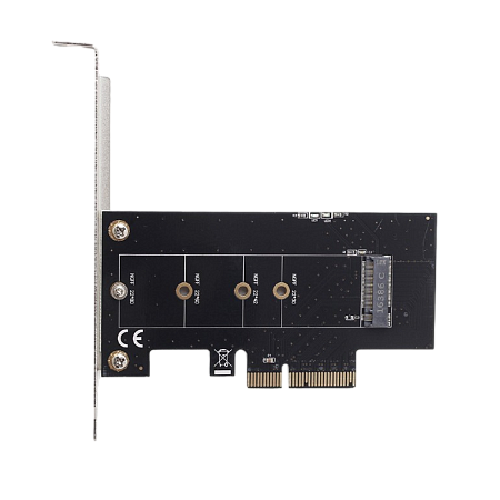 PCI-Express to M.2, Gembird "PEX-M2-01", NVM Express, 2280, 2260, 2242, Bootable from UEFI v2.3.1