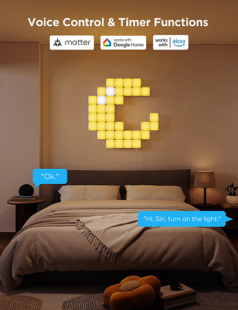 Квадратные огни GOVEE Smart Mini Panel Lights 10 Pack