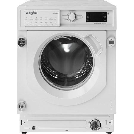 Стирально-сушильная машина Whirlpool BI WDWG 861484 EU, 8кг, Белый Стирально-сушильная машина Whirlpool BI WDWG 861484 EU, 8кг, Белый