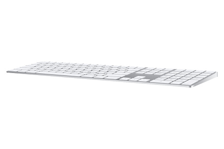 Клавиатура Apple Magic Keyboard with Numeric Keypad, Беспроводное, Белый