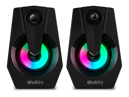Speakers SVEN "370" Black, 6w, USB power  / DC 5V