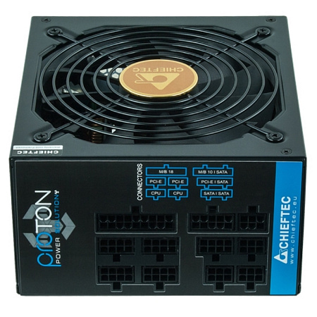 Power Supply ATX 1000W Chieftec PROTON BDF-1000C, 80+ Bronze, 140mm, Active PFC, DC/DC, Full Modular