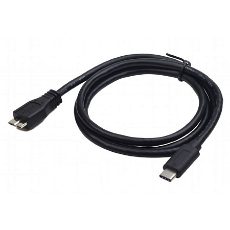 Cable Type-C/microUSB3.0, CM/BM, 1.0 m, Cablexpert, Black, CCP-USB3-mBMCM-1M Cable Type-C/microUSB3.0, CM/BM, 1.0 m, Cablexpert, Black, CCP-USB3-mBMCM-1M