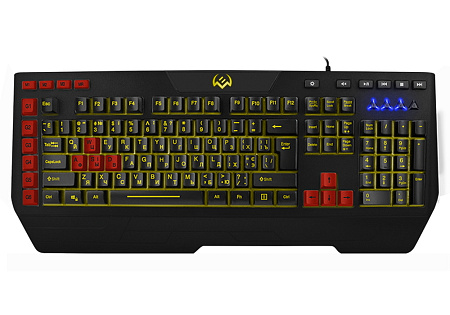 Клавиатура SVEN KB-G9600, Проводное, Чёрный