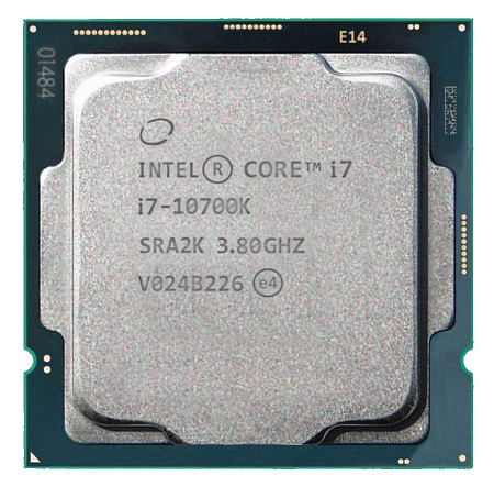 CPU Intel Core i7-10700K 3.8-5.1GHz (8C/16T,16MB, S1200, 14nm,Integrated UHD Graphics 630,125W) Tray CPU Intel Core i7-10700K 3.8-5.1GHz (8C/16T,16MB, S1200, 14nm,Integrated UHD Graphics 630,125W) Tray