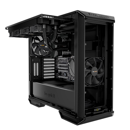 Case ATX be quiet! Dark Base 700, w/o PSU, 2x140mm, Fan controller, RGB strps, Tempered Glass, Dust 