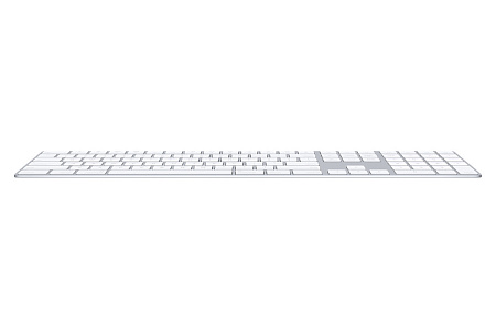Apple Magic Keyboard with Numeric Keypad - Russian, Lightning, White