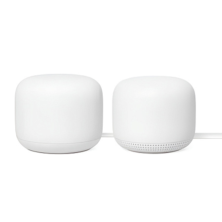 Google Nest WiFi Router and Point (2 pack) White