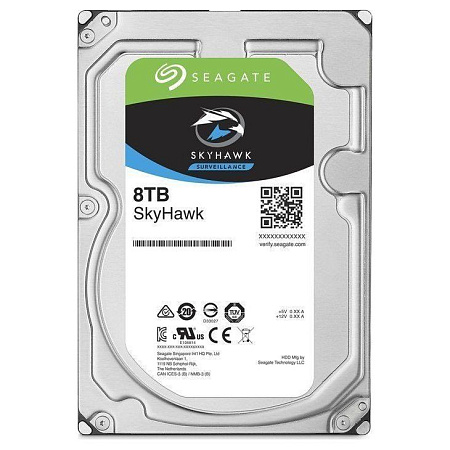 Жесткий диск Seagate SkyHawk, 3.5", 8 TБ <ST8000VX004>