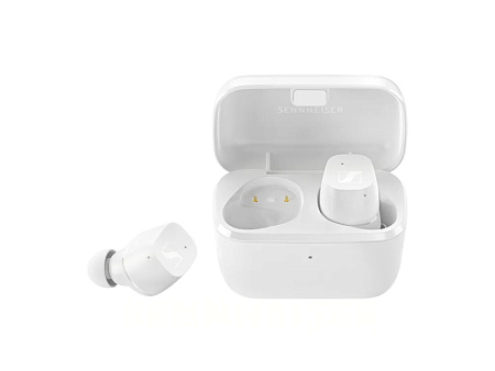  True Wireless Sennheiser CX200TW1, White IPX4, Passive Noise Cancellation, Up to 27 hours play time