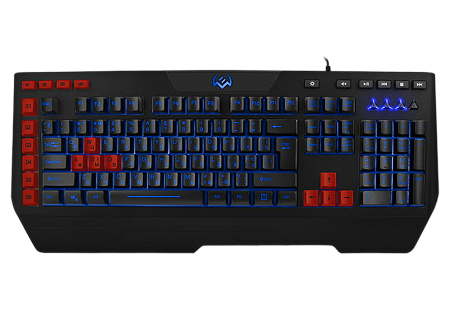 Клавиатура SVEN KB-G9600, Проводное, Чёрный