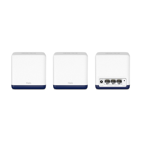 Whole-Home Mesh Dual Band Wi-Fi AC System MERCUSYS, "Halo H50G(3-pack)", 1900Mbps,MU-MIMO,Gbit Ports Whole-Home Mesh Dual Band Wi-Fi AC System MERCUSYS, "Halo H50G(3-pack)", 1900Mbps,MU-MIMO,Gbit Ports