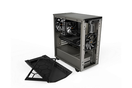 Case ATX be quiet! Pure Base 500, w/o PSU, 2x140mm, Insulation mats, PSU shroud, Dust filter, 2xUSB 