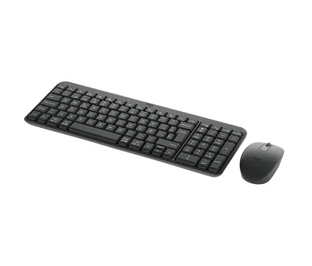 Беспроводная  Клавиатура с мышкой Logitech Combo MK250, Graphite