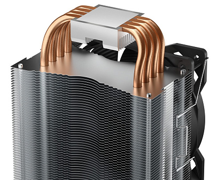 AC be quiet! "Pure Rock 2" (19.1-26,8dBA, 1500RPM, 51,4 CFM, 120mm, PWM, 150W, 4x6mm, 580g.)