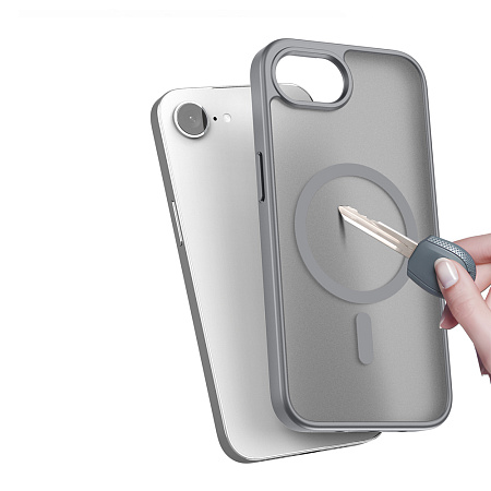 DUX DUCIS Case iPhone 16E/iPhone 17E Yind Mag, Grey