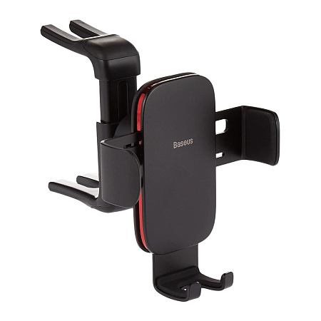 Baseus Car Holder Gravity Metal Age Ⅱ Round Air Vent, Black