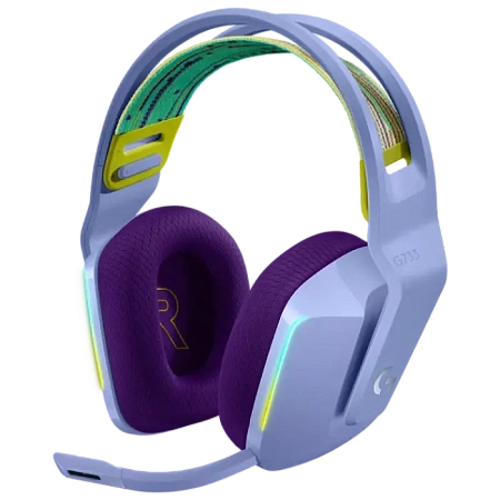 Игровая Гарнитура Logitech G733, Беспроводной, Сиреневый