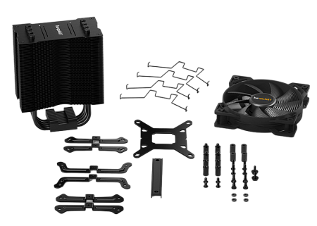 AC be quiet! "Pure Rock 2 Black" (19.1-26,8dBA, 1500RPM, 51.4 CFM, 120mm, PWM, 150W, 4x6 mm, 580g.) 