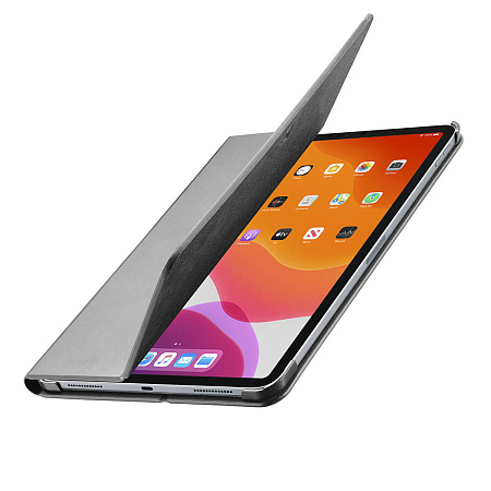 Чехол для планшета Cellularline Folio - iPad Air 10.9" (2020), Искусственная кожа, Чёрный