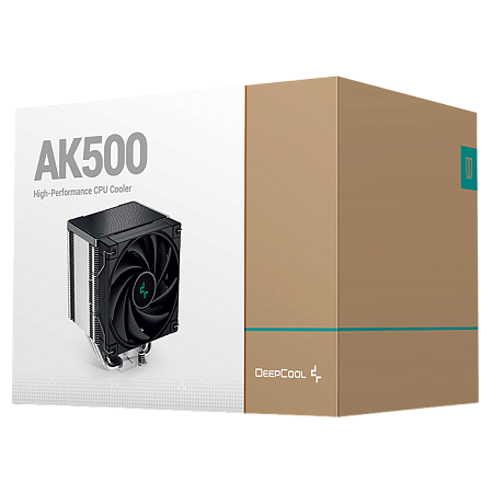 AC Deepcool "AK500" (≤31.5dB, 500-1850RPM, 68.99 CFM, 120mm, 240W, 5x6mm, 1040g.)