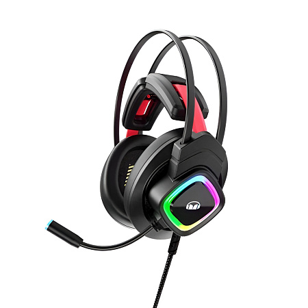Monster Gaming Headset Mission Bot USB+3.5mm, Black Monster Gaming Headset Mission Bot USB+3.5mm, Black
