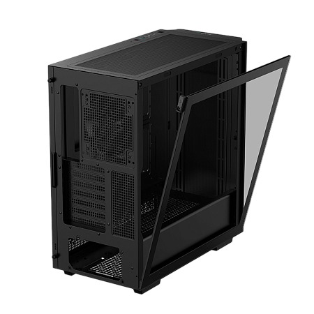 Case ATX Deepcool CH510 Mesh Digital, w/o PSU, 1x120mm, USB-C, USB 3.0, Tempered Glass, Digital disp