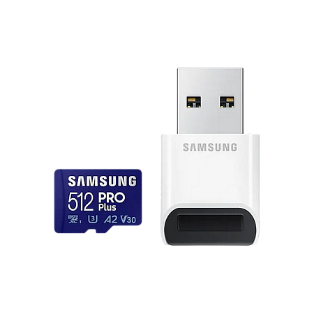 Карта памяти Samsung PRO Plus MicroSD, 512Гб (MB-MD512KA/APC)
