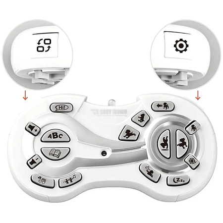 JJR/C RC Intelligent Robot Dog R19, White