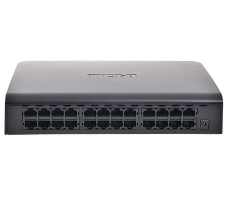 24-port 10/100Mbps Desktop Switch D-Link "DES-1024A/E1B", Plastic Case