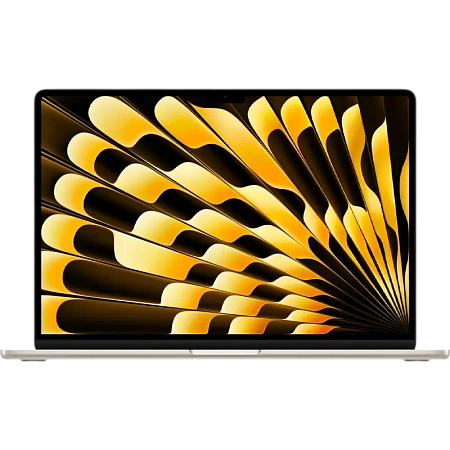 Ноутбук 15,3" Apple MacBook Air 15, Starlight, M5 with 10-core CPU and 10-core GPU, 16Гб/1024Гб, macOS Tahoe