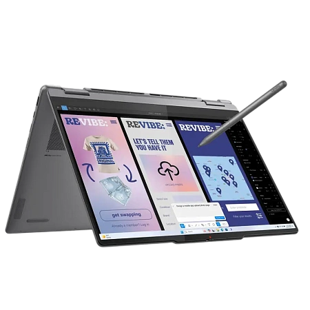Ноутбук 14" Lenovo Yoga 7 2-in-1 14ILL10, Luna Grey, Intel Core Ultra 7 256V, 16Гб/512Гб, Без ОС