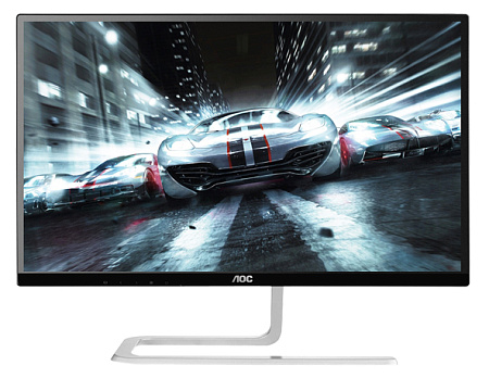 21.5" AOC I2281FWH. Black, AH-IPS, 1920x1080, 75Hz, 4ms, 250cd, 50M:1, D-Sub+HDMI+AudioOut