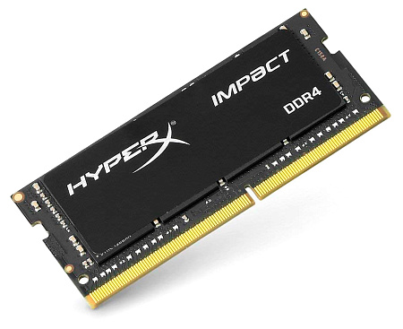 .8GB DDR4-2666MHz SODIMM Kingston HyperX IMPACT (HX426S15IB2/8), CL15-17-17, 1.2V, Intel XMP, Black