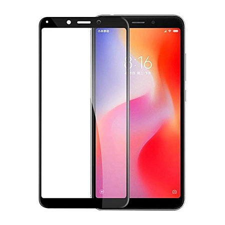 Helmet Diamond Glass 4D Xiaomi Redmi 6A, Black