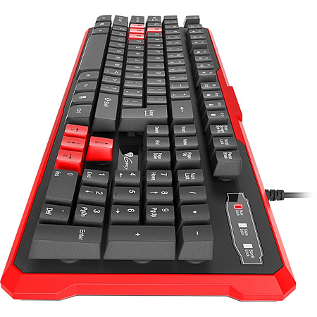 Genesis Keyboard Rhod 110, RU Layout, Red Genesis Keyboard Rhod 110, RU Layout, Red