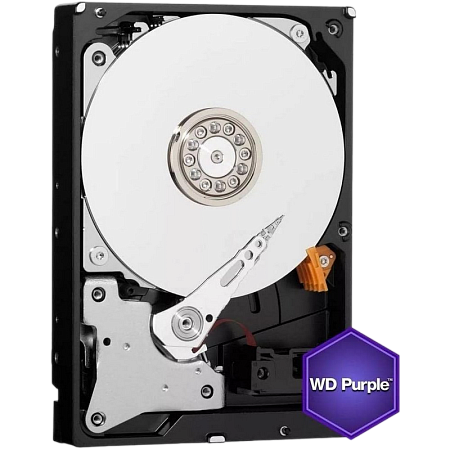 3.5" HDD  8.0TB-SATA-256MB Western Digital  "Purple Surveillance (WD81PURZ)"