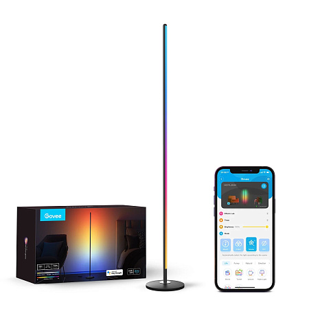 Торшер GOVEE RGBICW Floor Lamp, Wi-Fi + BT, Multicolor + Extra White LEDs