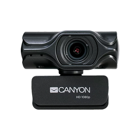 Веб-камера Canyon C6, Quad HD, Чёрный