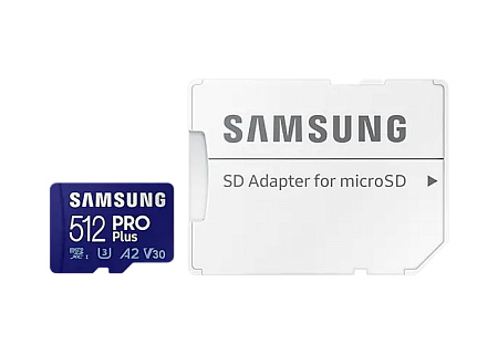 Карта памяти Samsung PRO Plus MicroSD, 512Гб (MB-MD512KA/APC)