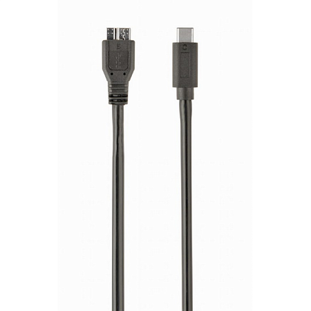 Cable Type-C/microUSB3.0, CM/BM, 1.0 m, Cablexpert, Black, CCP-USB3-mBMCM-1M Cable Type-C/microUSB3.0, CM/BM, 1.0 m, Cablexpert, Black, CCP-USB3-mBMCM-1M