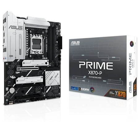 Материнская плата ASUS PRIME X870-P, AM5, AMD X870, ATX,процессоры ,оперативная память, ssd, M2, hdd, кейсы