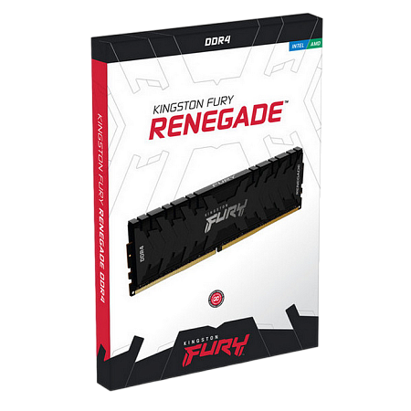 32GB DDR4-3200MHz Kingston FURY Renegade (Kit of 2x16GB) (KF432C16RB1K2/32), CL16-18-18, 1.35V,Black
