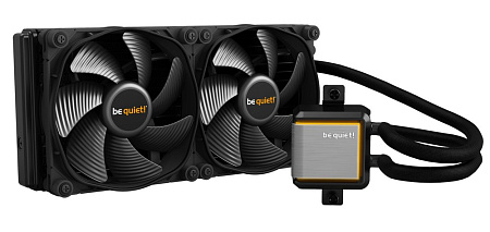 AIO Liquid Cooling be quiet! "Pure Loop 280mm" (22-38.1dB, 2x140mm, PWM, 2000RPM, White LED, 1220g.)
