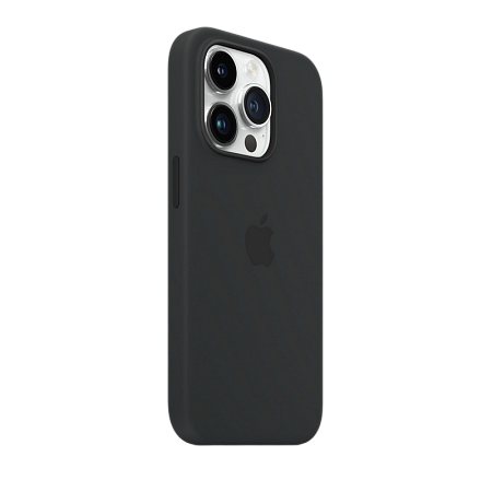 Чехол Apple iPhone 14 Pro Silicone Case with MagSafe, Чёрный