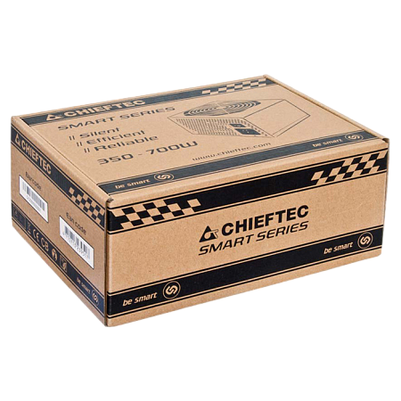 Power Supply ATX 700W Chieftec SMART GPS-700A8, 85+, 120mm, Active PFC, Long cables, Black